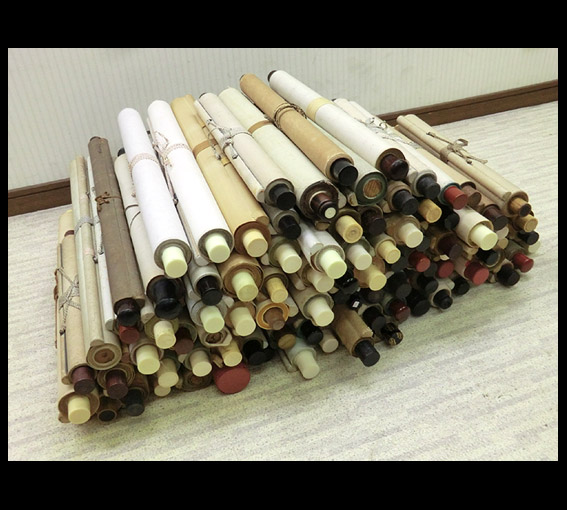 手で描かれた日本スクロール" 掛軸のための" の装飾-芸術コレクター商品問屋・仕入れ・卸・卸売り