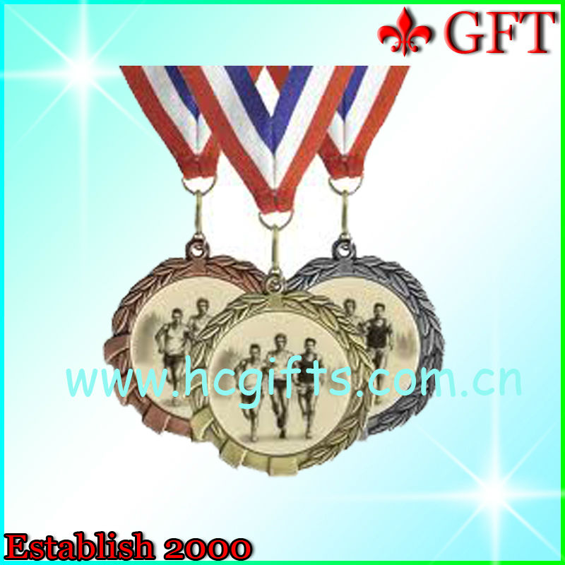 ランニングレーススポーツgft-2118マラソン金メダル-金属工芸品問屋・仕入れ・卸・卸売り