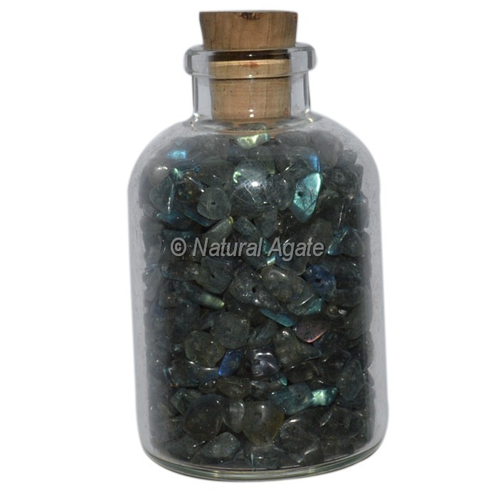 Labrodrite瞑想小さなボトルチップ: 販売のための宝石の石を急落-芸術コレクター商品問屋・仕入れ・卸・卸売り