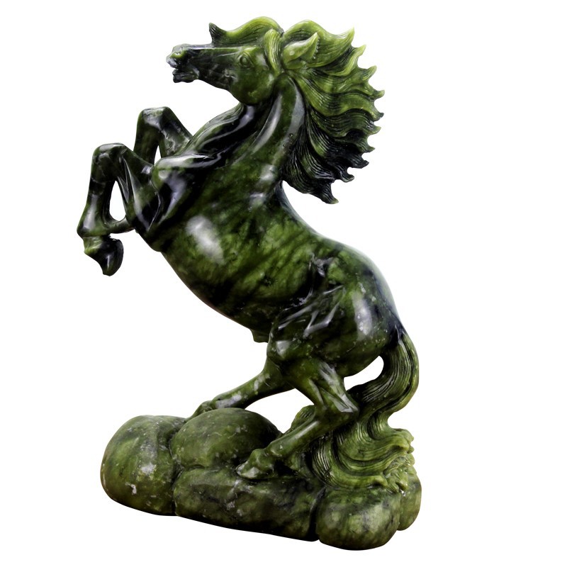 翡翠動物の彫刻、 南馬ヒスイ彫刻彫刻-芸術コレクター商品問屋・仕入れ・卸・卸売り