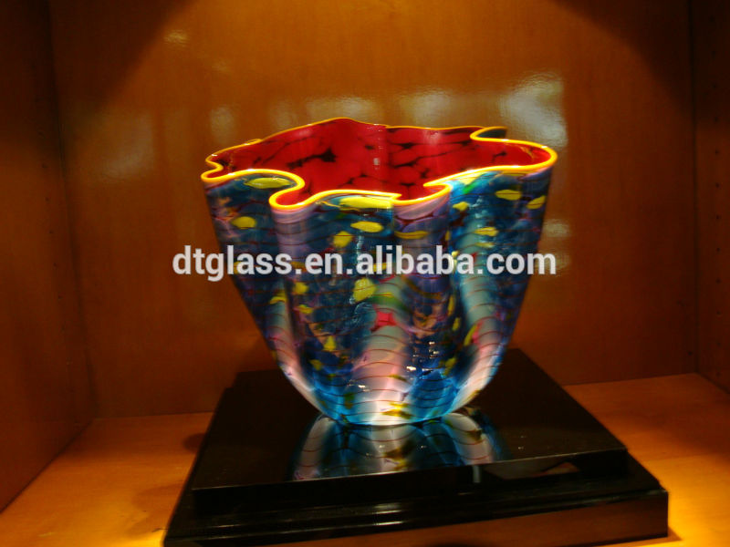 ムラーノボウルglasstreasure吹きガラスの美術工芸品のビジネスギフト、 ガラス装飾的なボウル-芸術コレクター商品問屋・仕入れ・卸・卸売り