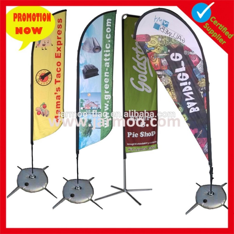 安い印刷された屋外広告カスタムビーチフラグ-旗、バナー、およびアクセサリー問屋・仕入れ・卸・卸売り