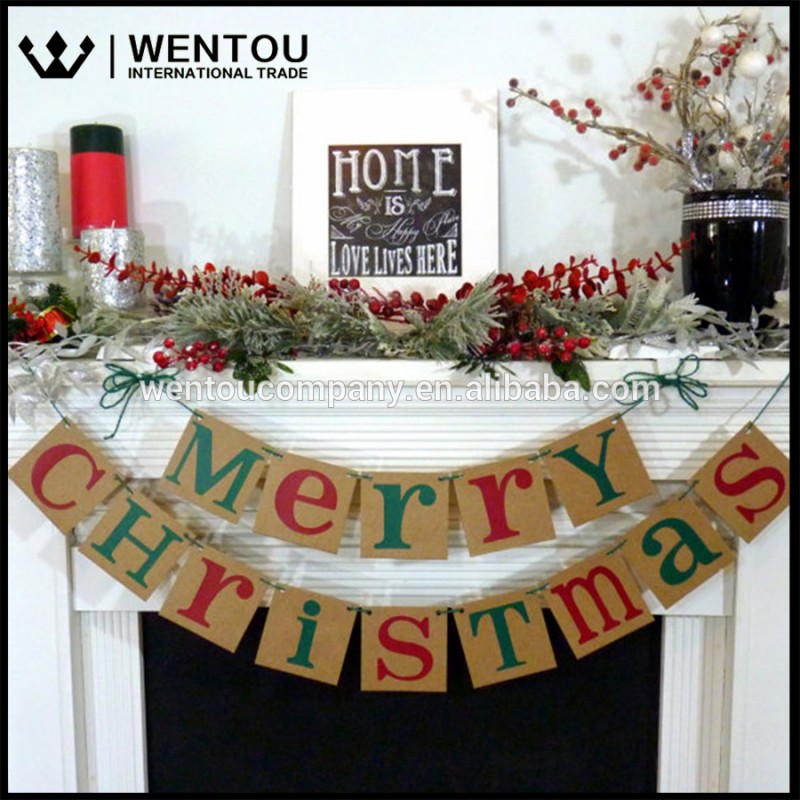 休日の装飾クリスマスバナー-旗、バナー、およびアクセサリー問屋・仕入れ・卸・卸売り