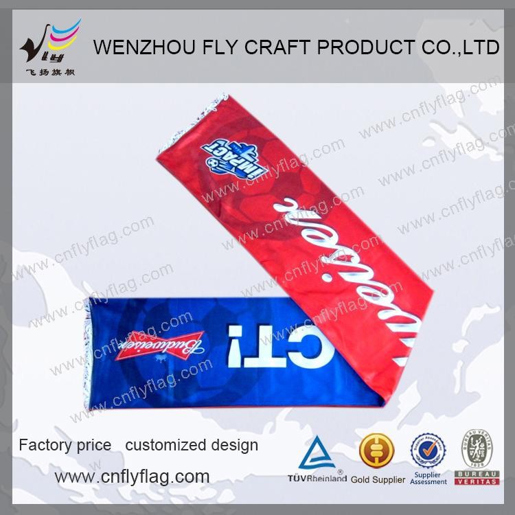 ポリエステル100％プリントサテンfoldover弾性ミニの瘢痕除去機-旗、バナー、およびアクセサリー問屋・仕入れ・卸・卸売り