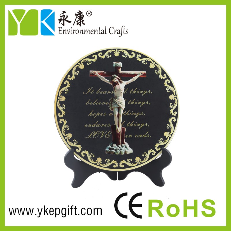 宗教イエス局のクロスキリスト活性炭彫刻クラフト用テーブル装飾、家の装飾-宗教工芸品問屋・仕入れ・卸・卸売り