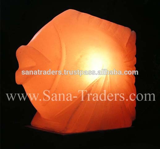 ヒマラヤ岩塩ランプ設計された魚/ヒマラヤ塩ランプ/オレンジ色の塩lamp/-ナチュラルクラフト問屋・仕入れ・卸・卸売り