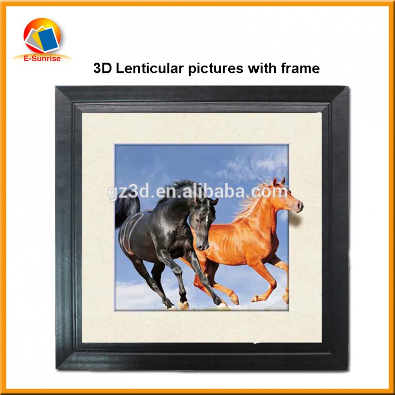 40*40センチ株式中国馬lenticuar 3d写真セールスでアリババ-プラスチック工芸品問屋・仕入れ・卸・卸売り