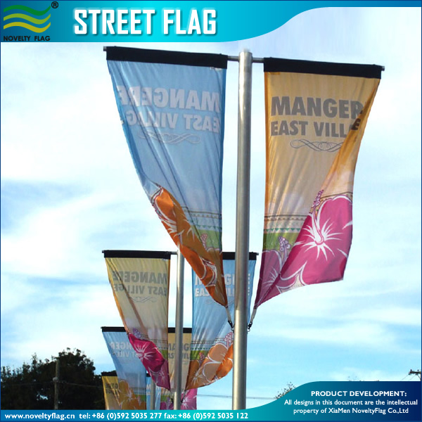 ポリエステル100％街路フラグカスタム印刷された-旗、バナー、およびアクセサリー問屋・仕入れ・卸・卸売り