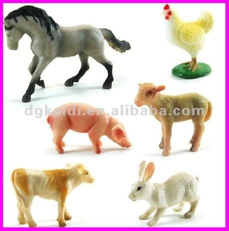 カスタム設計プラスチック動物の置物、 pvcの動物のおもちゃoem-造花問屋・仕入れ・卸・卸売り