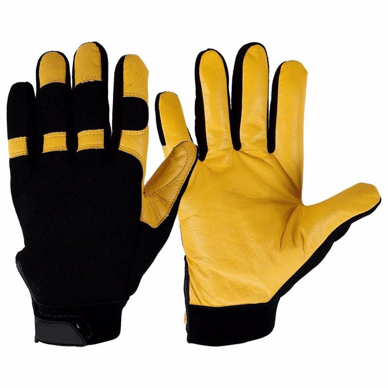 黄色・力学手袋黒-その他ギフト、工芸品問屋・仕入れ・卸・卸売り