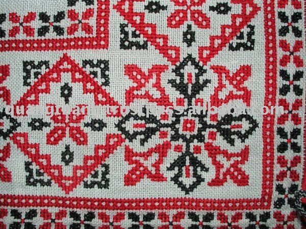 十字のステッチの刺繍-織物と織物工芸問屋・仕入れ・卸・卸売り
