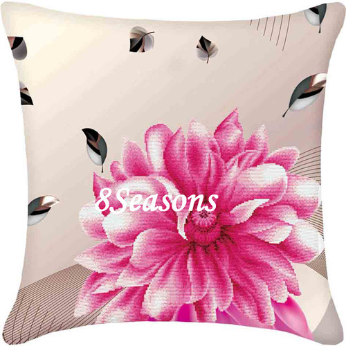 トップ品質花柄スクエアスロー枕綿刺繍針仕事クロスステッチ-織物と織物工芸問屋・仕入れ・卸・卸売り
