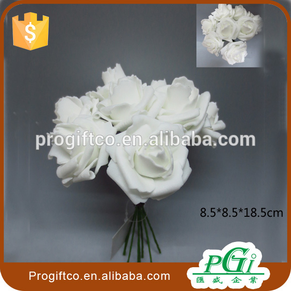 ローズフラワー用ホームdcoration、ホワイトローズ花輪、花の結婚式の花輪-木工芸品、ウッドクラフト問屋・仕入れ・卸・卸売り