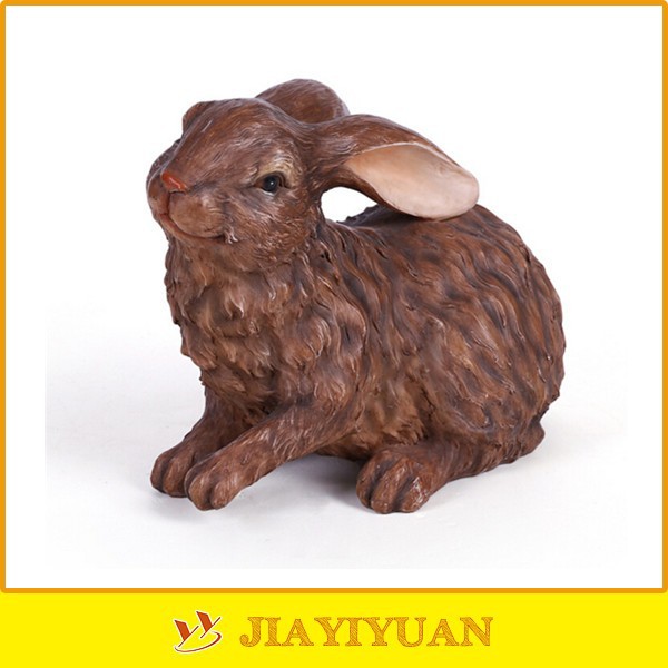 イースター装飾的な樹脂のウサギの彫像、 庭のためのウサギの彫刻-民芸品問屋・仕入れ・卸・卸売り