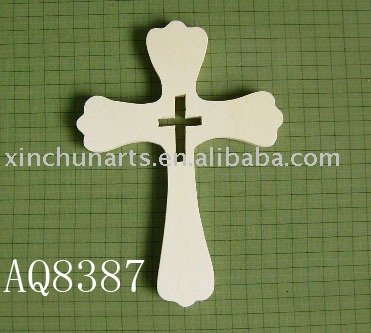 小さな木製十字架/木彫りクロス/ウッドクラフト十字架-木工芸品、ウッドクラフト問屋・仕入れ・卸・卸売り