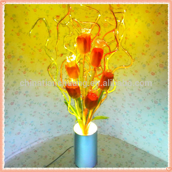 装飾的な人工花ライト付/クリスマス・ハロウィーンの装飾-造花問屋・仕入れ・卸・卸売り