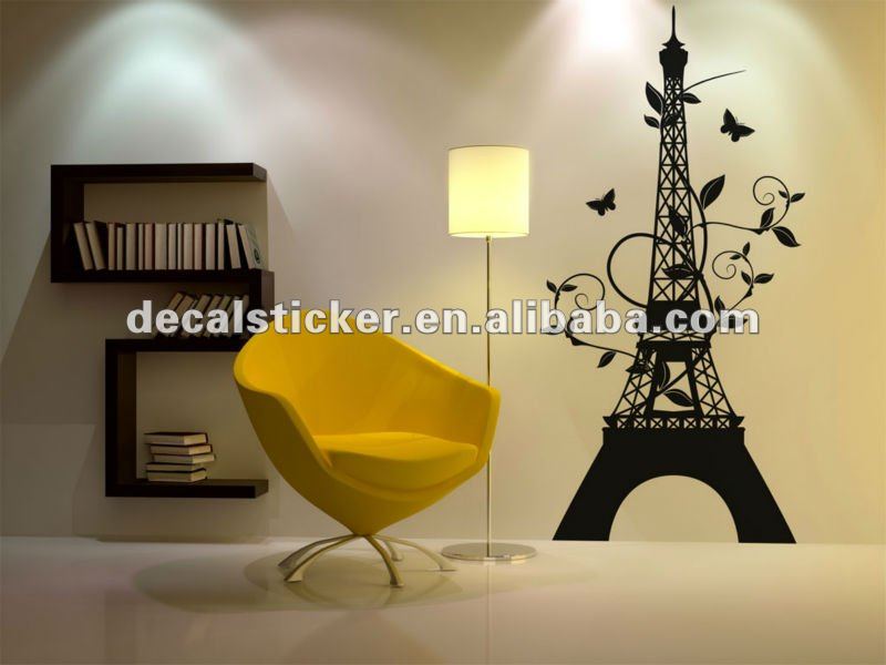 熱い販売法のエッフェル塔の設計家の装飾反水ビニールの壁の芸術Decal&Sticker-ステッカー問屋・仕入れ・卸・卸売り