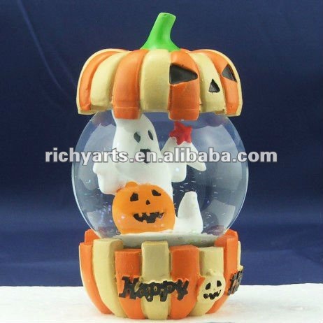 ポリレジンハロウィーン水地球・装飾のためのスノードーム-樹脂工芸品問屋・仕入れ・卸・卸売り