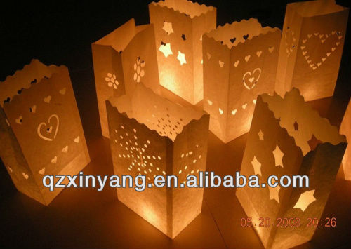 魅力的なウェディングbags+led+paper光るキャンドル屋外-アンティーク、イミテーション工芸品問屋・仕入れ・卸・卸売り