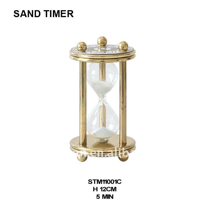 5MINS金砂のタイマー、高いホウケイ酸塩ガラス、ガラス玉-クリスマス用品問屋・仕入れ・卸・卸売り