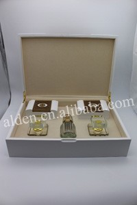 2015新しいデザインクリスタル香水瓶木製ボックスギフトセット[ m89]-ギフトセット問屋・仕入れ・卸・卸売り