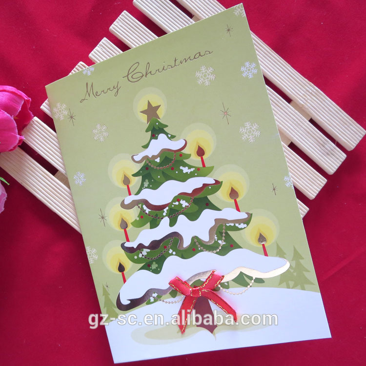 shengcaiクリスマスカード手作りの紙-紙工芸品、ペーパークラフト問屋・仕入れ・卸・卸売り