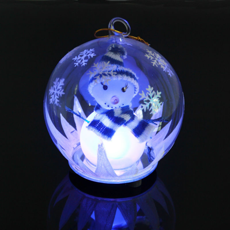 led光のガラスのボール-クリスマス用品問屋・仕入れ・卸・卸売り