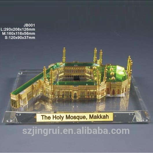 イスラム教のモスク建物モデルクリスタル記念品ギフト-記念品問屋・仕入れ・卸・卸売り