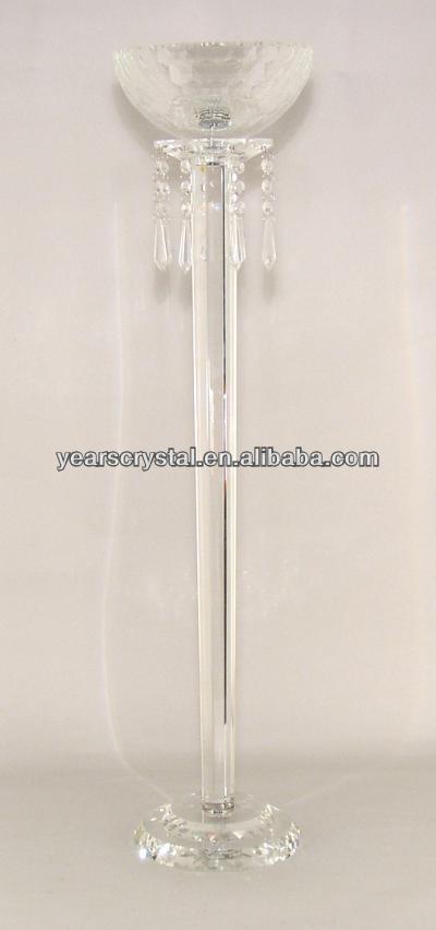 中国供給義烏年背の高いクリスタルフラワータワーボウル29 "(R-2248)-ギフトセット問屋・仕入れ・卸・卸売り