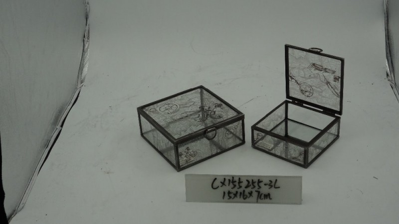 ファクトリーメイド ガラス ジュエリー ボックス-問屋・仕入れ・卸・卸売り