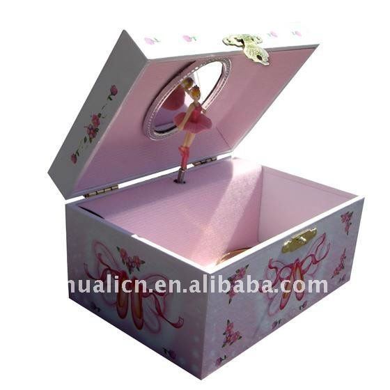 バレリーナの木の結婚式の音楽的な健全な箱-オルゴール問屋・仕入れ・卸・卸売り