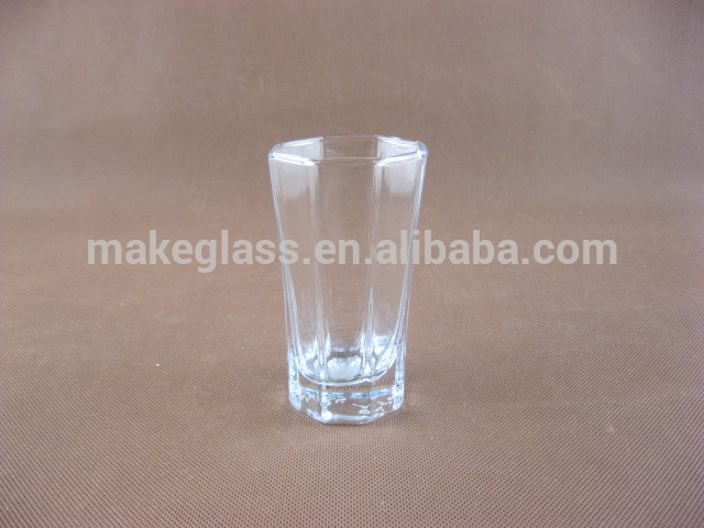八角形状のガラスタンブラー/ユニークな飲料のガラス-ガラス製品問屋・仕入れ・卸・卸売り