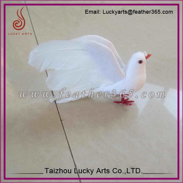 泰luckyarts卸売白い羽の鳩の置物-その他イベント、パーティー用品問屋・仕入れ・卸・卸売り
