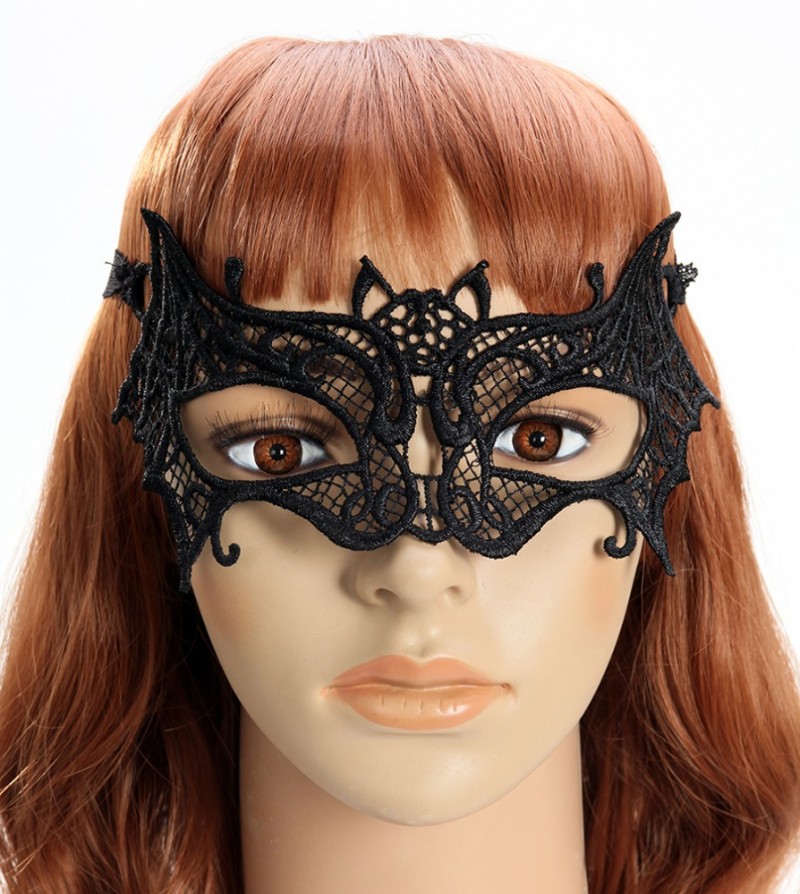 レースのマスク仮面舞踏会2015キャットウーマンハロウィーンマスクのレーザーカットアウト黒白セクシーなウエディングパーティダンスマスクハロウィン-パーティーマスク、仮面問屋・仕入れ・卸・卸売り