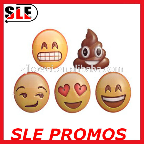 最も人気のある顔のパーティーマスク2015pvcemoji当事者のマスク-パーティーマスク、仮面問屋・仕入れ・卸・卸売り