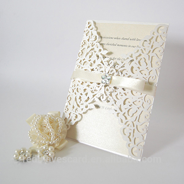 美しい アート紙空白結婚式招待状カード印刷-民芸品問屋・仕入れ・卸・卸売り