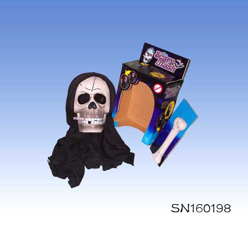 大人パーティー悲鳴ゴースト喫煙フェイスマスクハロウィン衣装中国卸売-パーティーマスク、仮面問屋・仕入れ・卸・卸売り