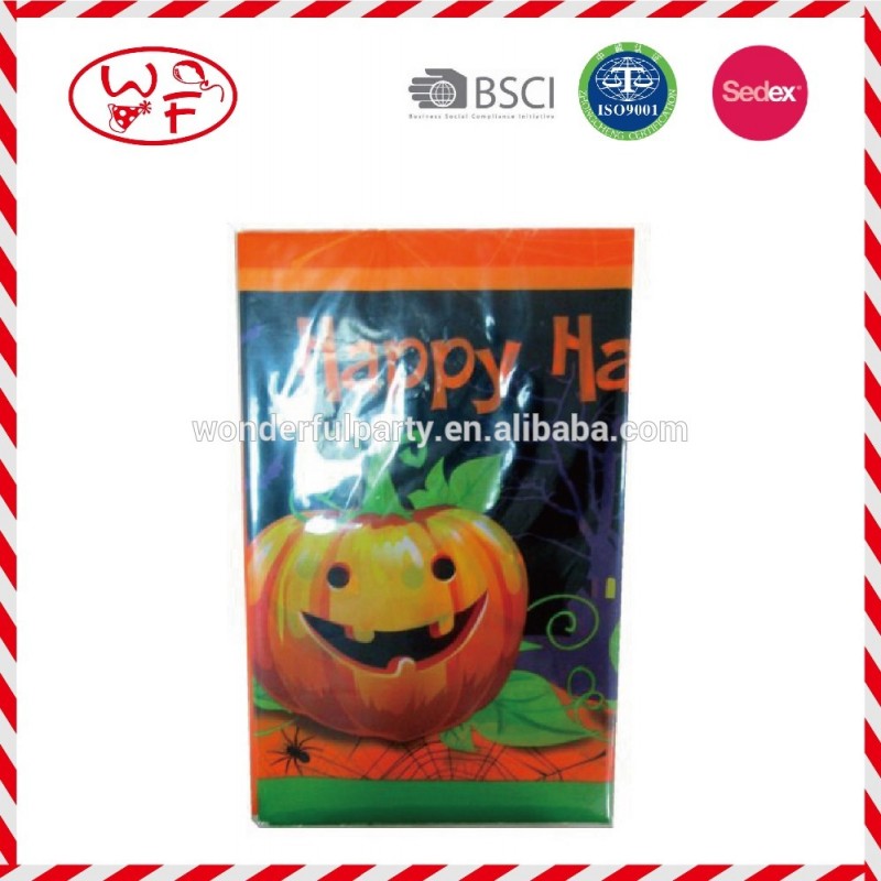 印刷されたハロウィーンの幽霊使い捨てプラスチック子供のパーティのテーブルクロス-その他イベント、パーティー用品問屋・仕入れ・卸・卸売り