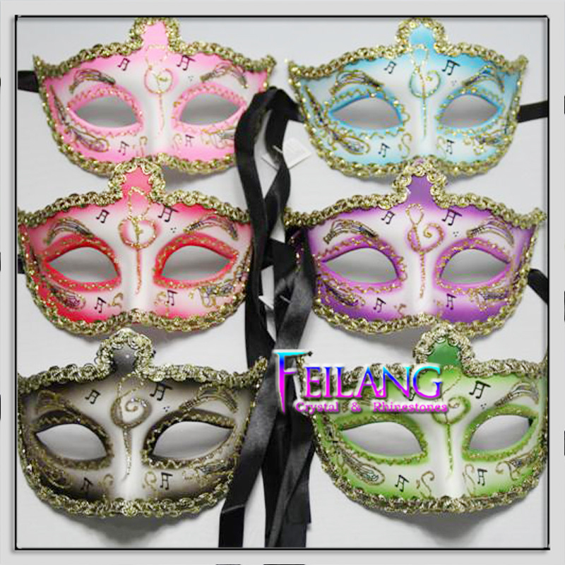ベネチアンマルディグラの道化師の仮面舞踏会衣装カーニバルのパーティーマスク-パーティーマスク、仮面問屋・仕入れ・卸・卸売り