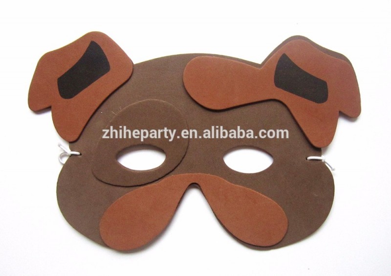 evaフォームの犬のマスク-パーティーマスク、仮面問屋・仕入れ・卸・卸売り