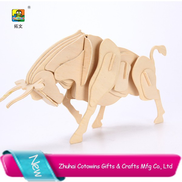 hobbycraft。 英国。 カスタムホット販売のトップ大人christmal2014年3dキュービックパズルギフト幸せな庭の動物のおもちゃ-その他イベント、パーティー用品問屋・仕入れ・卸・卸売り