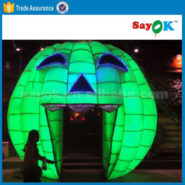 巨大ハロウィーンカボチャの飾りインフレータブル照明-その他イベント、パーティー用品問屋・仕入れ・卸・卸売り