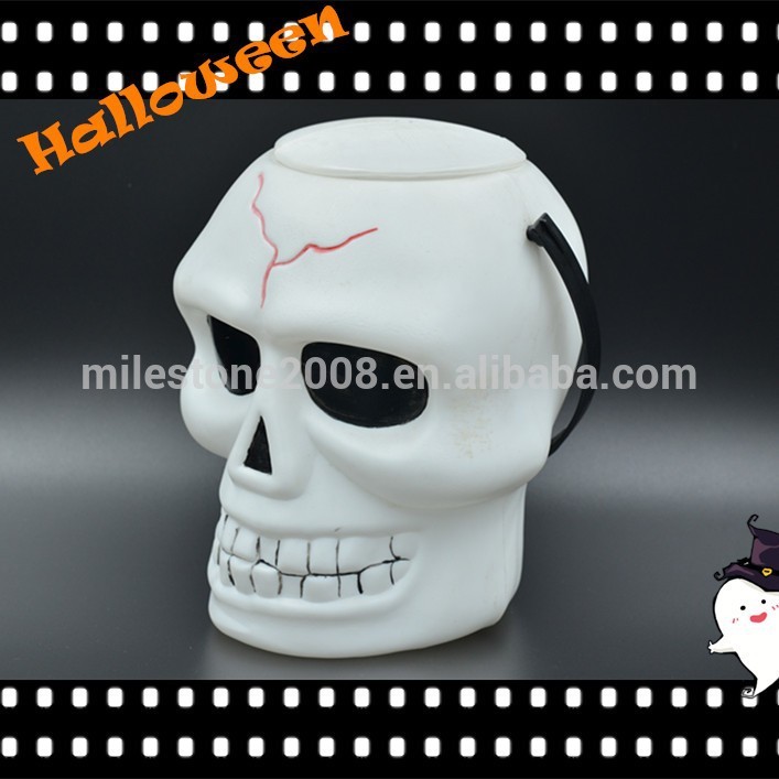 peハロウィーン頭蓋骨スケルトンコンテナ-その他イベント、パーティー用品問屋・仕入れ・卸・卸売り