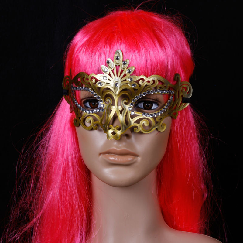 nweデザインのパーティーマスクパーティーの冠を持つラインストーン安いマスク-パーティーマスク、仮面問屋・仕入れ・卸・卸売り