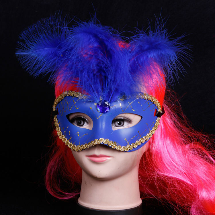 ホットの販売羽の面白い安い仮面舞踏会のマスク、 パーティーマスク-パーティーマスク、仮面問屋・仕入れ・卸・卸売り