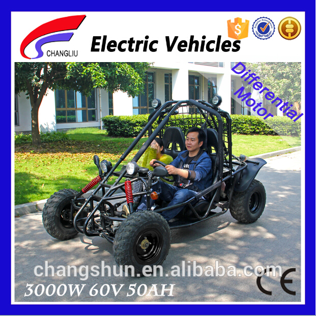 2016新しいchangshunシャフト運転60ボルト3000ワット2シート電動atvバギー-ゴーカート問屋・仕入れ・卸・卸売り