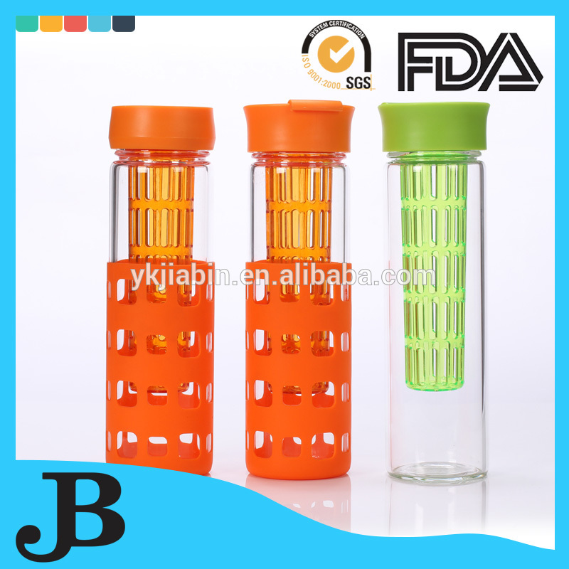 Bpaフリーガラスフルーツ注入joyshaker水ボトル-水筒問屋・仕入れ・卸・卸売り