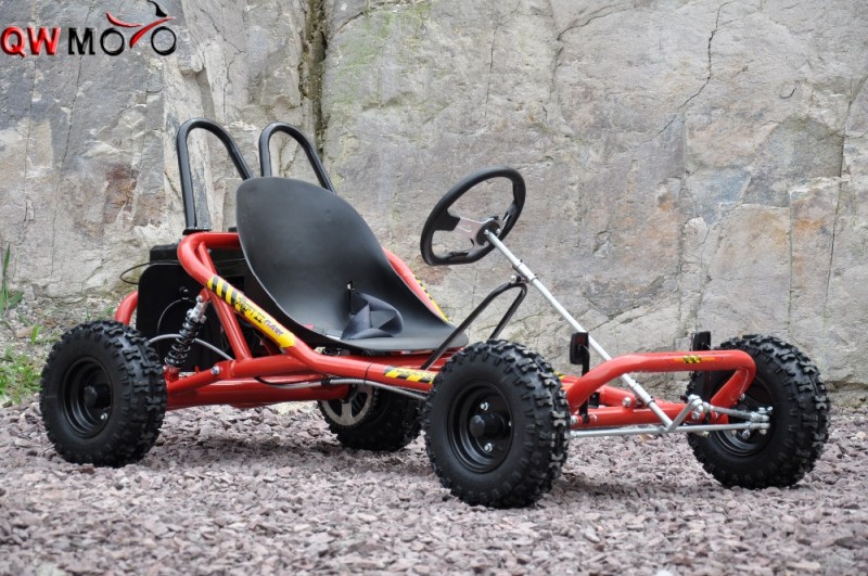 200ccの6.5hpガスパワードフットスロットル安いレーシングゴーカート4ウィーラーqwmoto-ゴーカート問屋・仕入れ・卸・卸売り