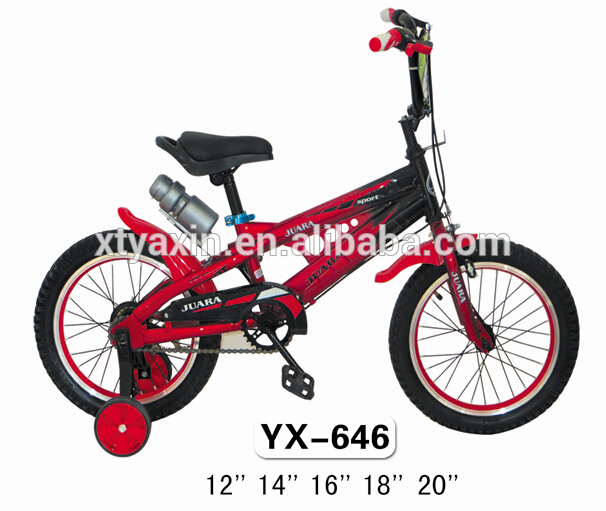 熱い販売に乗る子供自転車補助輪付きリアコースターブレーキ12 "16" 20 "キッズバイク-自転車問屋・仕入れ・卸・卸売り