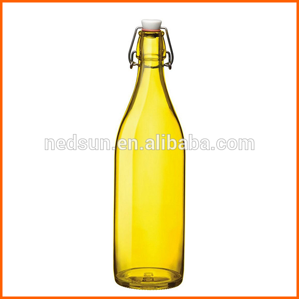 高品質ガラス瓶1l気密ウォーターボトル-水筒問屋・仕入れ・卸・卸売り